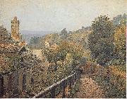 Alfred Sisley Sentier de la Mi cote, Louveciennes oil on canvas